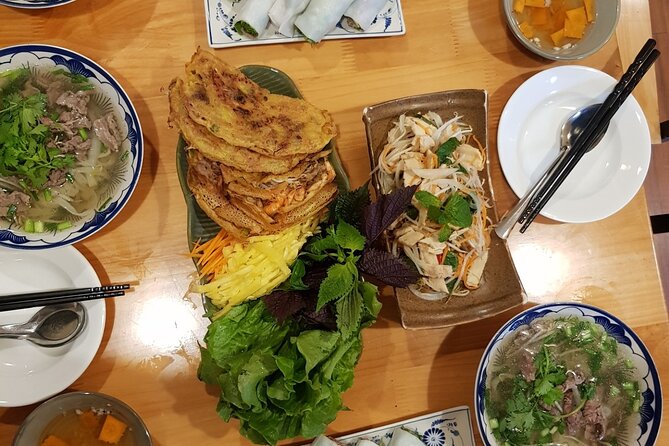 5 traditional dishes Da Nang cooking class with market trip - The five-dish menu covers a lot of ground