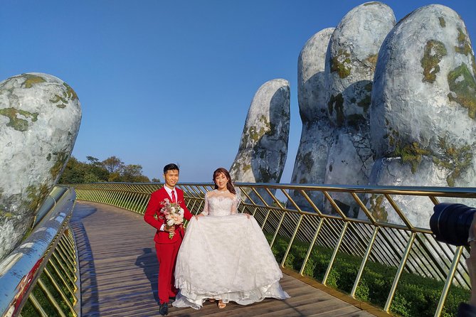 Afternoon private transfer from Danang city to the Golden Bridge - What the driver does, and what the driver does not do