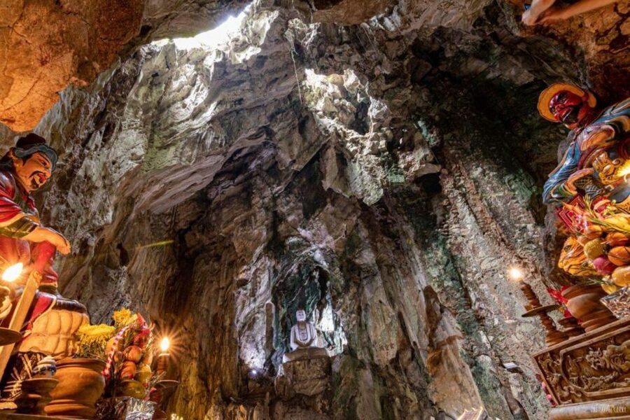 Am Phu Cave, Marble and Monkey Mountain Fullday tour - Son Tra and Linh Ung Pagoda bring the big views