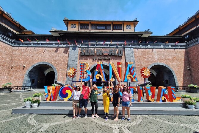 Ba Na Hills and Golden Bridge Full Day Tour Small Group - Le Jardin D’amour and the old wine cellar