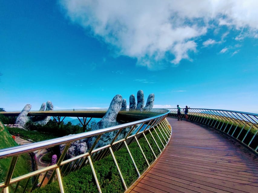 Ba Na Hills Golden Bridge Deluxe Max 12pax Group from DaNang - Golden Bridge, nine gardens, and Linh Ung Pagoda