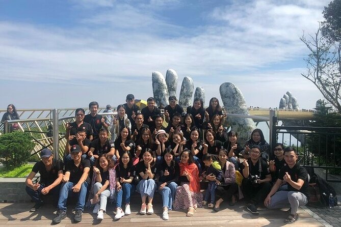 Ba Na Hills & Golden Bridge Full-Day Tour - The guides can make a large complex easier