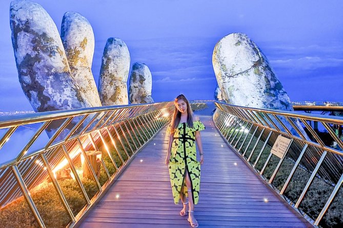 Ba Na Hills & Golden Bridge: Private Return Transfer from Da Nang - French Village, gardens, and Fantasy Park