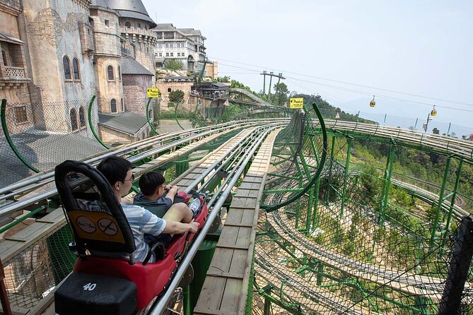 Ba Na Hills & Golden Bridge Tour: Fantasy Park, Buffet Lunch - From Da Nang to the high hills