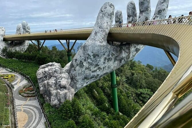 Ba Na Hills & Golden Bridge with Fantasy Park Tour-Optional Lunch - Linh Ung Pagoda at nearly 1,500 meters