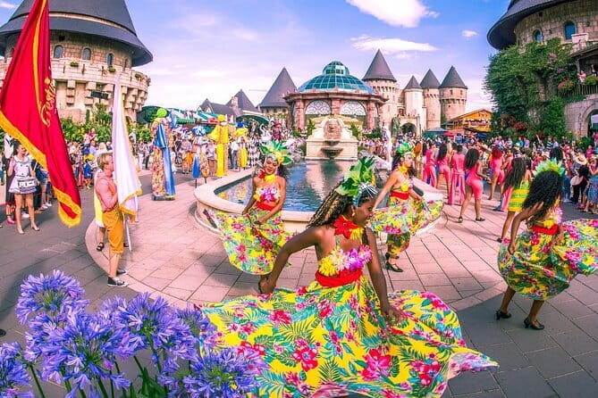 Ba Na Hills & Golden Bridge with Fantasy Park Tour-Optional Lunch - Fantasy Park for rides and indoor entertainment