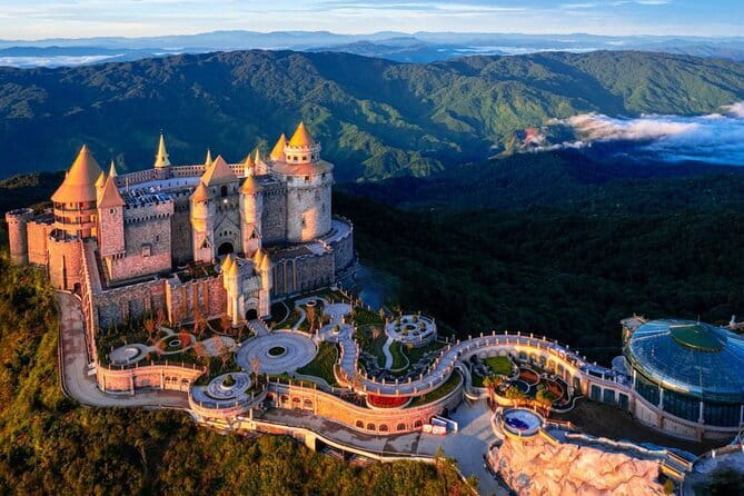 Ba Na Hills & Golden Bridge with Fantasy Park Tour-Optional Lunch - The cable car ride is part of the attraction