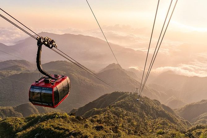 Ba Na Hills - Golden Hand Bridge Full Day Tour - Rising to 1,487 meters by cable car
