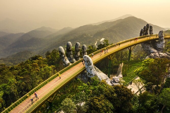 Ba Na Hills Tour: Golden Bridge + Cable Car + Buffet - The cable car ride up to Ba Na Hills