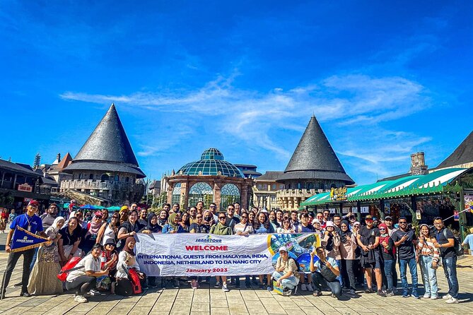 Ba Na Hills with Golden Bridge Private Tour - French Village and Fantasy Park after lunch
