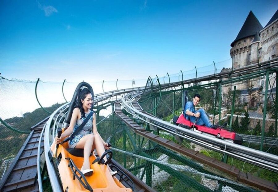 BaNa Hills - Golden Bridge Full Day Group Trip From Da Nang - The cable car is part of the attraction