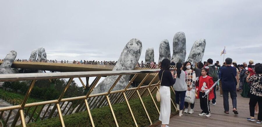 BaNa Hills - Golden Bridge Full Day Group Trip From Da Nang - Nui Chua Mountain, Le Nim Villas, and the flower garden
