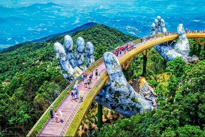 Bana Hills - Golden Hands Bridge Private Tour - From Da Nang to the cool air of Ba Na Hills