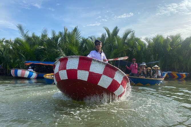 Basket Boat Ride, Coconut Forest, Sunset and Hoi An Town by Night - Bay Mau Coconut Forest by basket boat