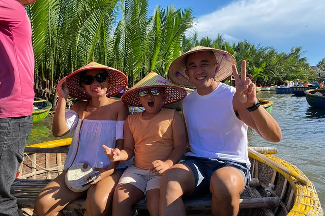 Basket Boat Ride, Coconut Forest, Sunset and Hoi An Town by Night - One and a half hours at Hoi An Night Market