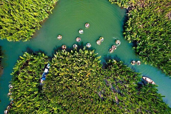 Basket Boat Ride, Coconut Forest, Sunset and Hoi An Town by Night - Leaving Da Nang at 2:30 pm