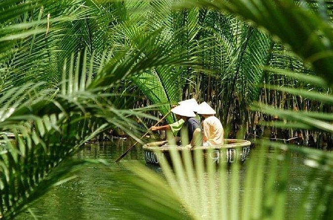 Basket Boat Tour from Da Nang/HoiAn by Lunch & Cafe Class Private - Ending in Hoi An with two free hours