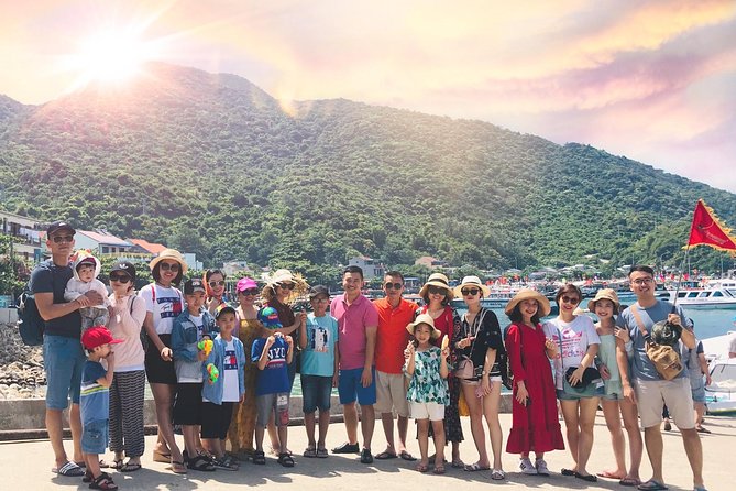 Cham Island Snorkeling Daily Group Tour, Sunbathing, nice beaches - Crossing the water to Cham Island