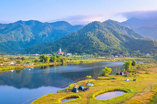 Cooking Cycling and Pure Water Experience in Danang Rural Village - Picking vegetables and cooking lunch at a local home