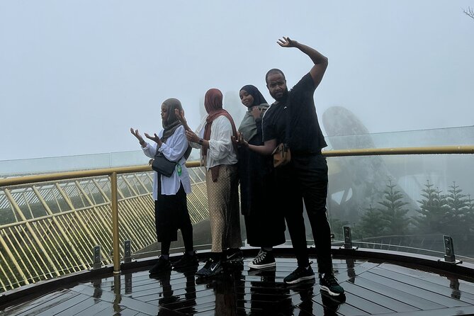 DA NANG Ba Na Hills, Golden Bridge & Cable Cars PRIVATE TOUR - The first cable car ride and Golden Hands Bridge