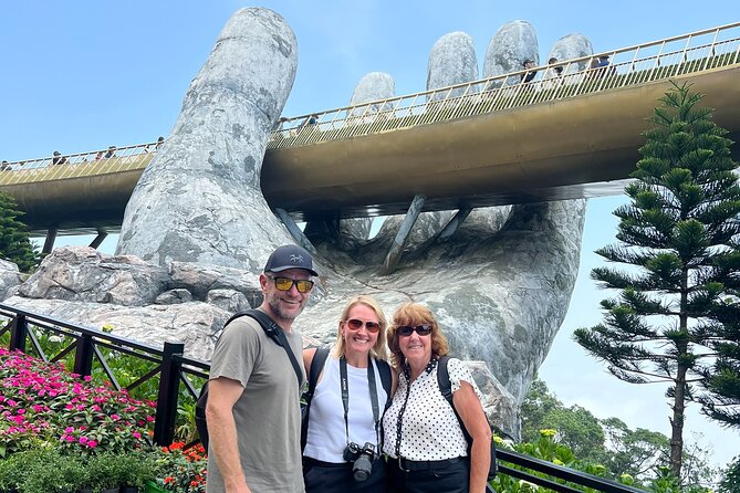DA NANG Ba Na Hills, Golden Bridge & Cable Cars PRIVATE TOUR - Returning to Da Nang by way of Dragon Bridge