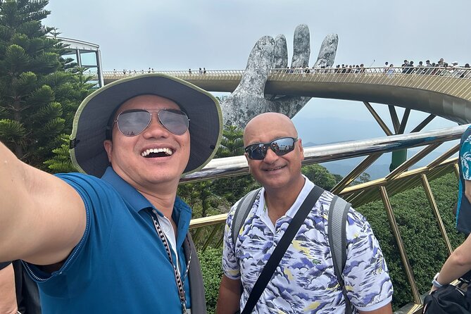 DA NANG Ba Na Hills, Golden Bridge, Cable Cars PRIVATE TOUR - The Golden Bridge deserves its headline billing