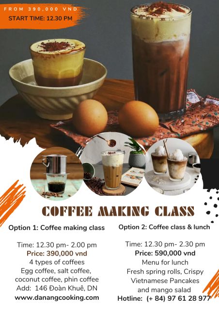Da Nang Coffee Making Workshop - Who will get the most from this workshop
