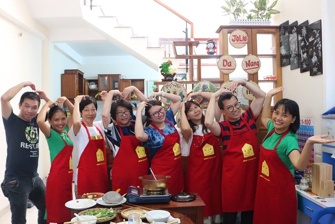Da Nang Cooking Class with Coffee Tasting and Market Visit - Sitting down to the meal you prepared