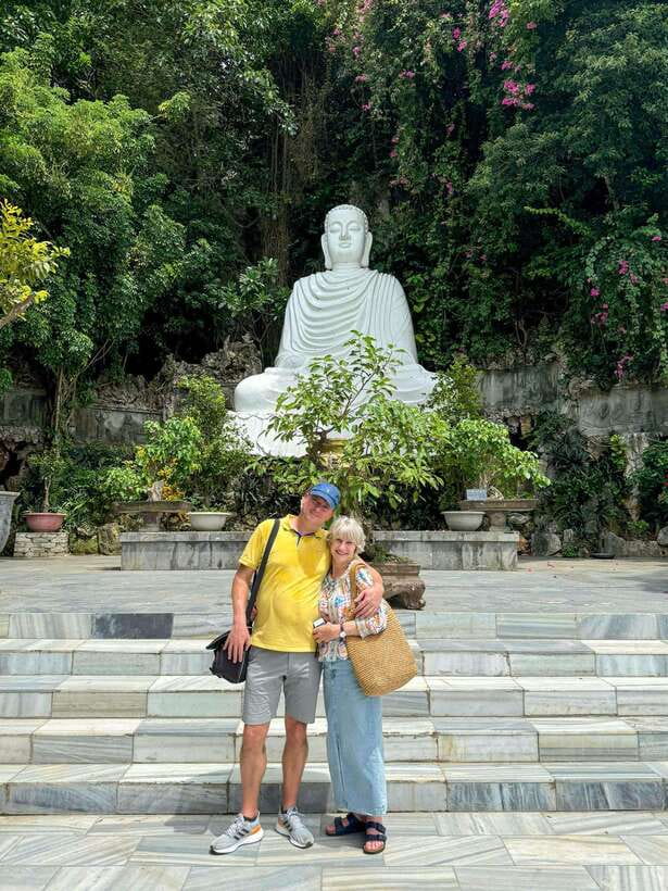 Da Nang: Full-day Mystical My Son and Marble Mountains Tour - Marble Mountains turns sightseeing into a climb