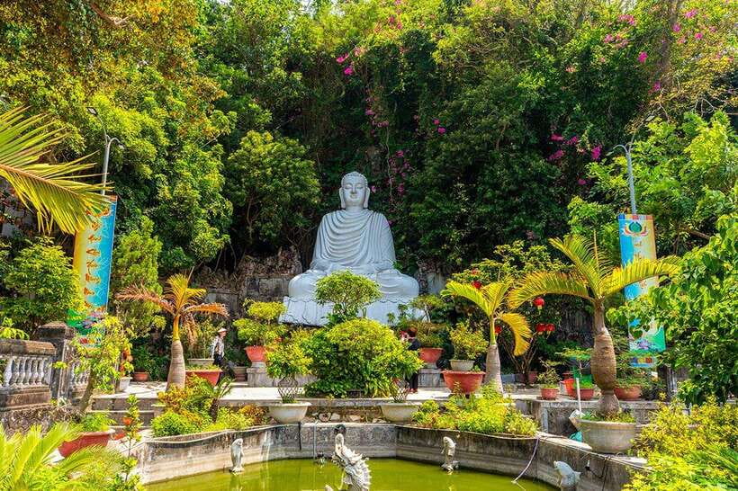 Da Nang: Full-day Mystical My Son and Marble Mountains Tour - Son Tra Linh Ung Pagoda closes the day