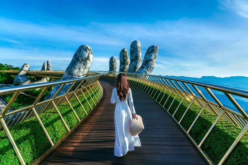 Da Nang: Golden Bridge, Marble Mt, Am Phu Cave & Lady Buddha - Marble Mountains: Stone Peaks, Shrines, and Am Phu Cave