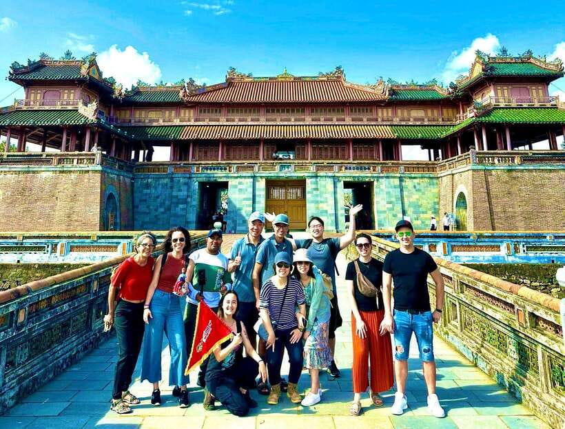 Da Nang: Hue Imperial Day Trip, Hai Van Pass Train, & Lunch - Thien Mu Pagoda beside the Perfume River
