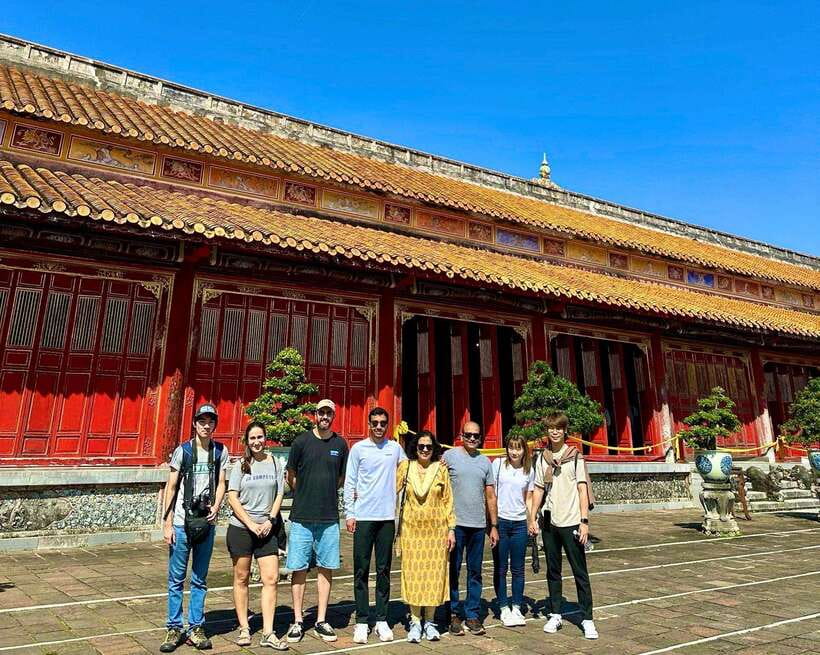 Da Nang: Hue Imperial Day Trip, Hai Van Pass Train, & Lunch - Khai Dinh Tomb and its striking design