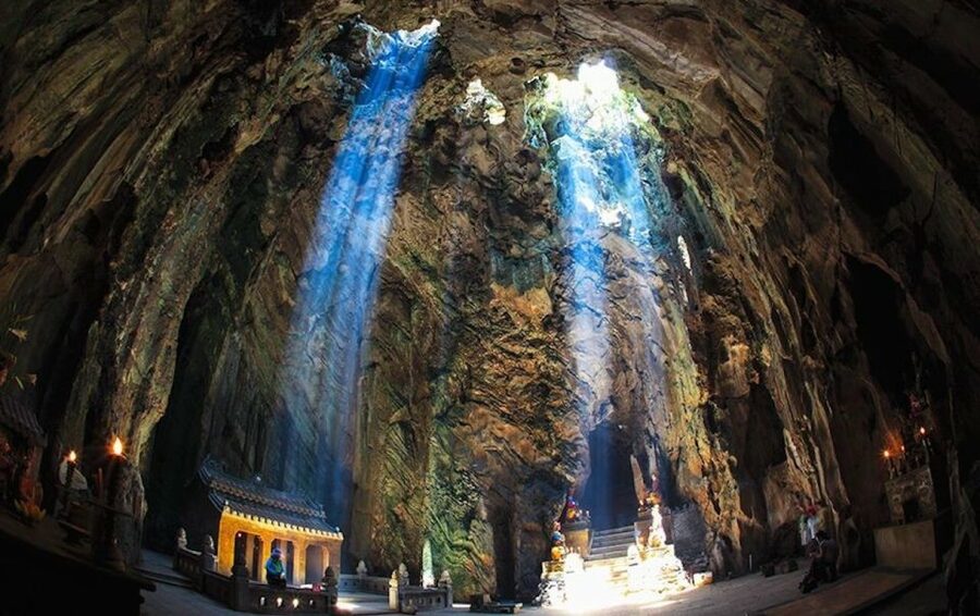 Da Nang: Lady Buddha, Marble Mountains, and Hoi An Day Trip - Lunch Near Marble Mountains