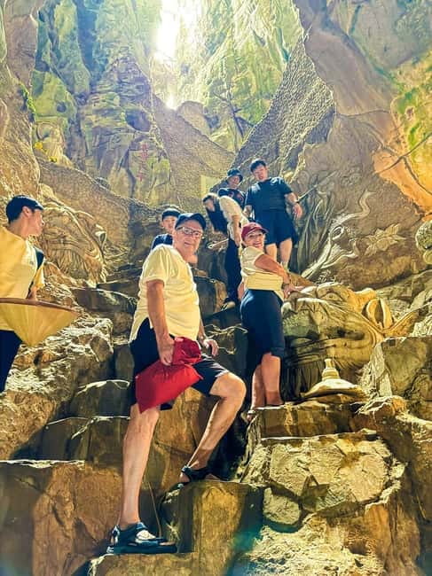 Da Nang: Marble Mountain, Monkey Mountain & Am Phu Cave Tour - Final call: a strong short tour with real stairs