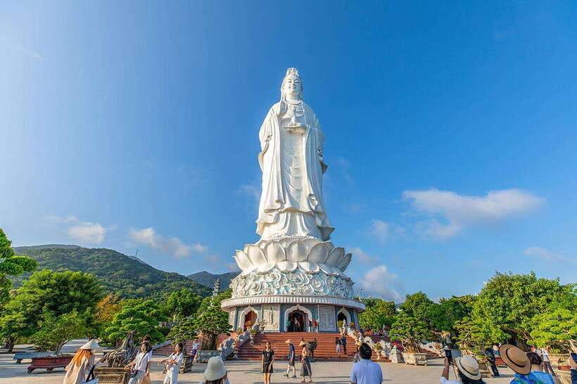 Da Nang: Marble Mountains And Son Tra Peninsula Exploration - Marble Mountains: caves, shrines, and a steep start