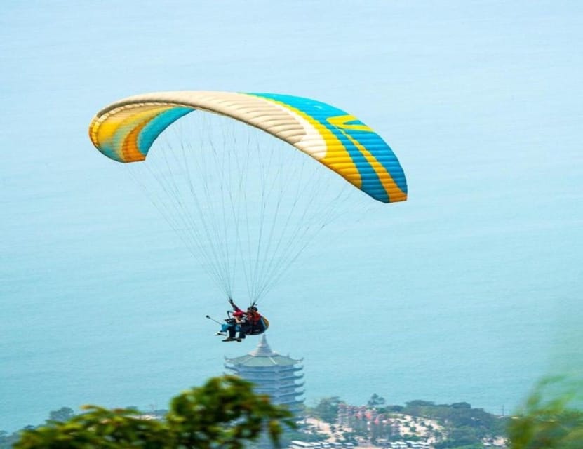 Da Nang: Monkey Mountain Paragliding Experience - Starting at Buu Dai Son Pagoda on Hoang Sa Street