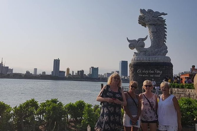 DA NANG NIGHTLIFE Tour with MARBLE MOUNTAIN & LADY BUDDHA STATUE, DRAGON BRIDGE - The guides are a major part of the experience
