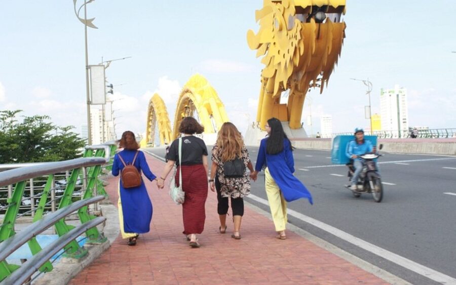 Da Nang: Private City Tour by Scooter with Ao dai Lady Rider - Lady Buddha and the views from Son Tra Peninsula