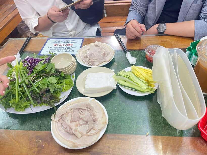 Da Nang Street Food Private Tour With Female Tour Guide - The four-hour route at a glance