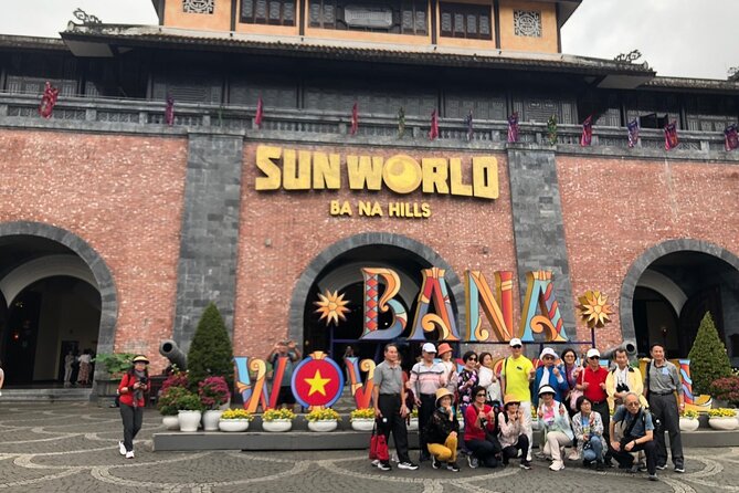 Da Nang to Ba Na Hills & Golden Bridge by private car - The Golden Bridge and its giant stone hands
