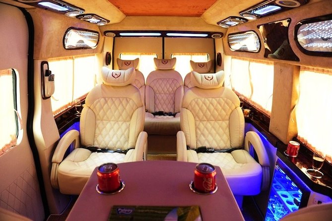 Da Nang To Hoi An Transfer By Limousine Dcar Luxury - The Dcar limousine cabin
