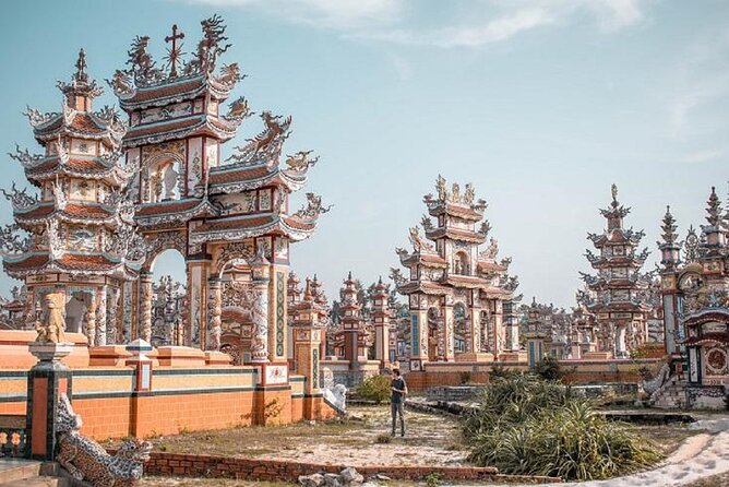 Danang - Hoi An - Hue: Transfer Hotel, Airport, Train Station - Linh Ung Pagoda and the Marble Mountains near Da Nang