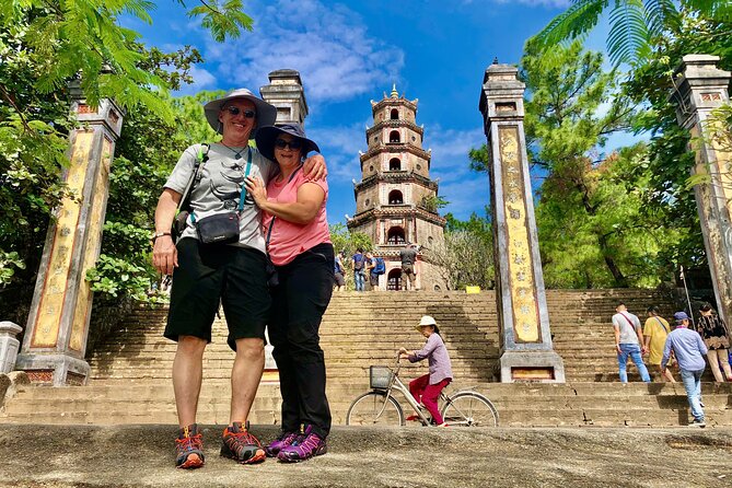Danang/Hoi An to Hue Day Trip with English Speaking Driver - Thien Mu Pagoda beside the Perfume River area