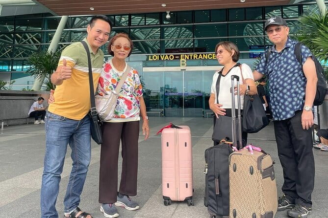 Danang Private Airport Transfer - The ride from airport curb to final address
