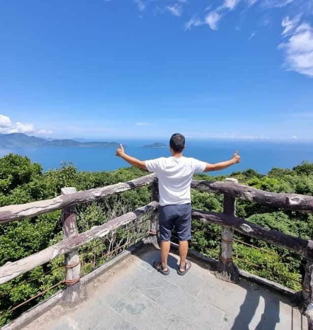 Discover Son Tra: Legendary US Army Jeep Adventure Tour - Son Tra Marina and a Vietnamese coffee break