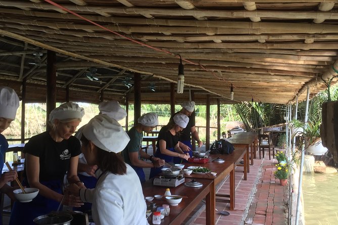 Eco Cooking Class and Basket boat tour from Da Nang/ Hoi An - Taking the boat toward Cam Thanh village