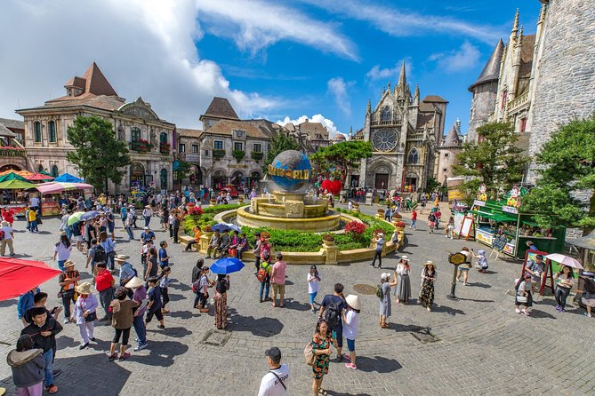 Entry ticket: Ba Na Hills and Golden Bridge Cable Car - French Village brings a different kind of scenery