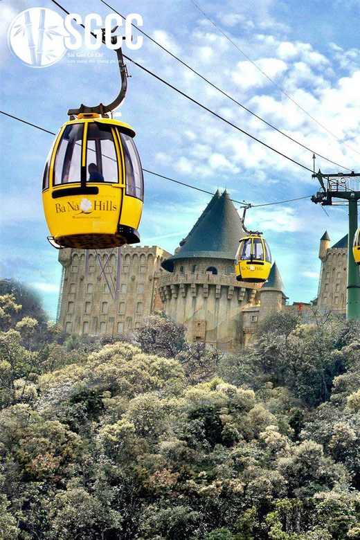 From Da Nang: Ba Na Hills Golden Bridge Private Tour & Lunch - The French Village and buffet lunch at 11:00 AM