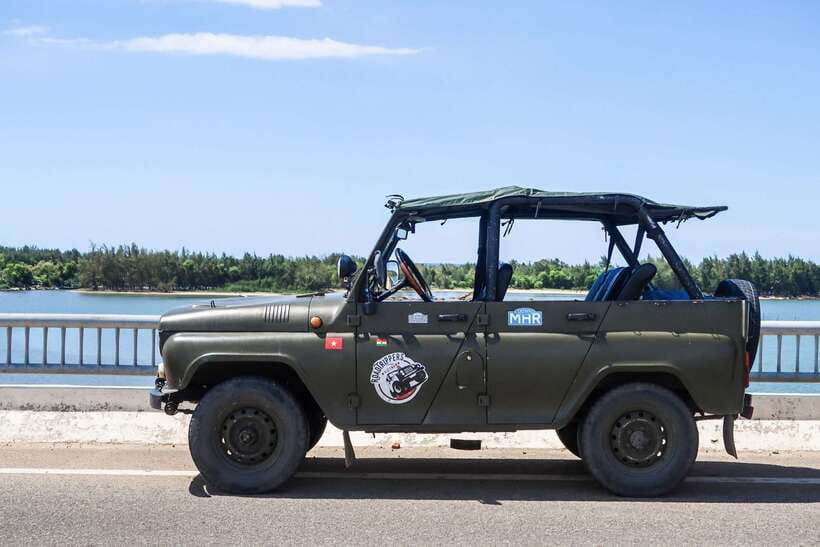 From Da Nang: Explore Hai Van Pass by US Army Jeep - Why the Jeep changes Hai Van Pass